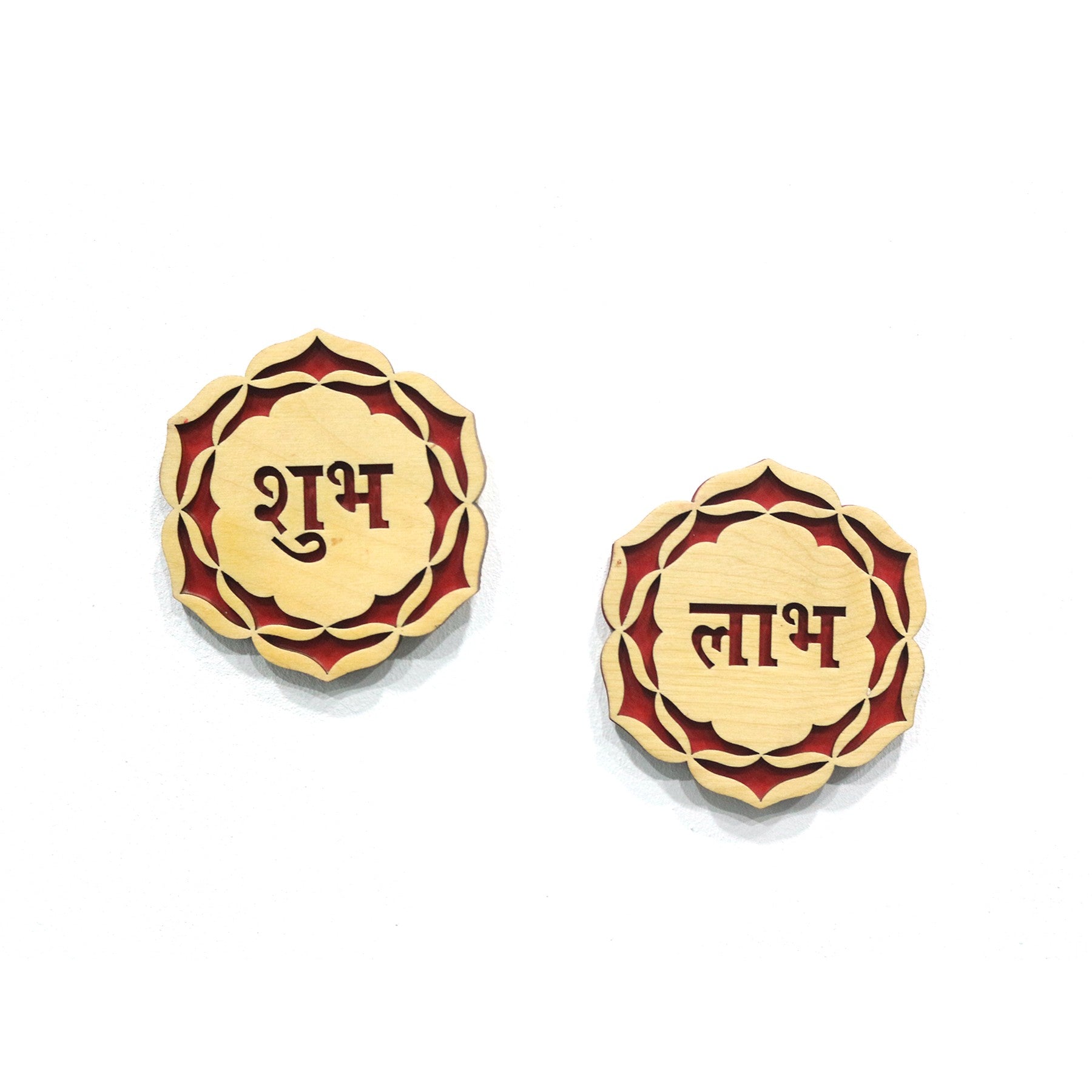 Wooden Shubh Labh