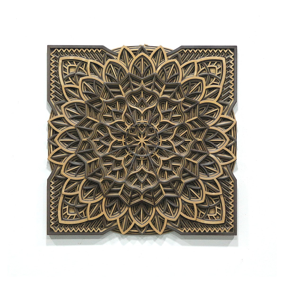 Avidya Mandala Wooden Art
