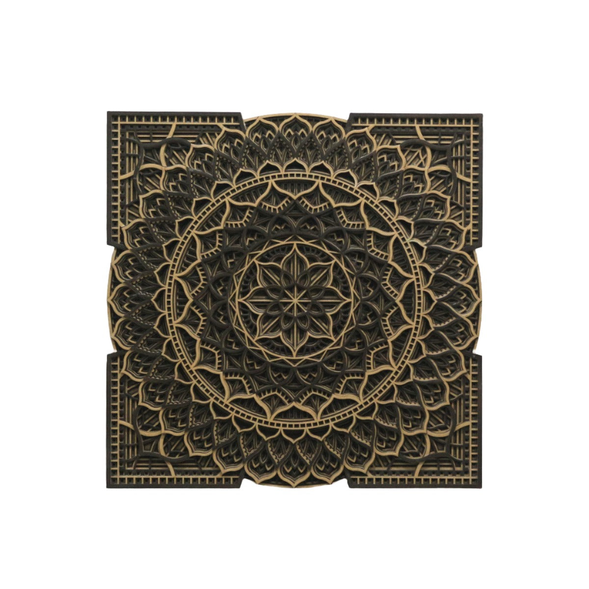 layered Mandala svg laser cut 