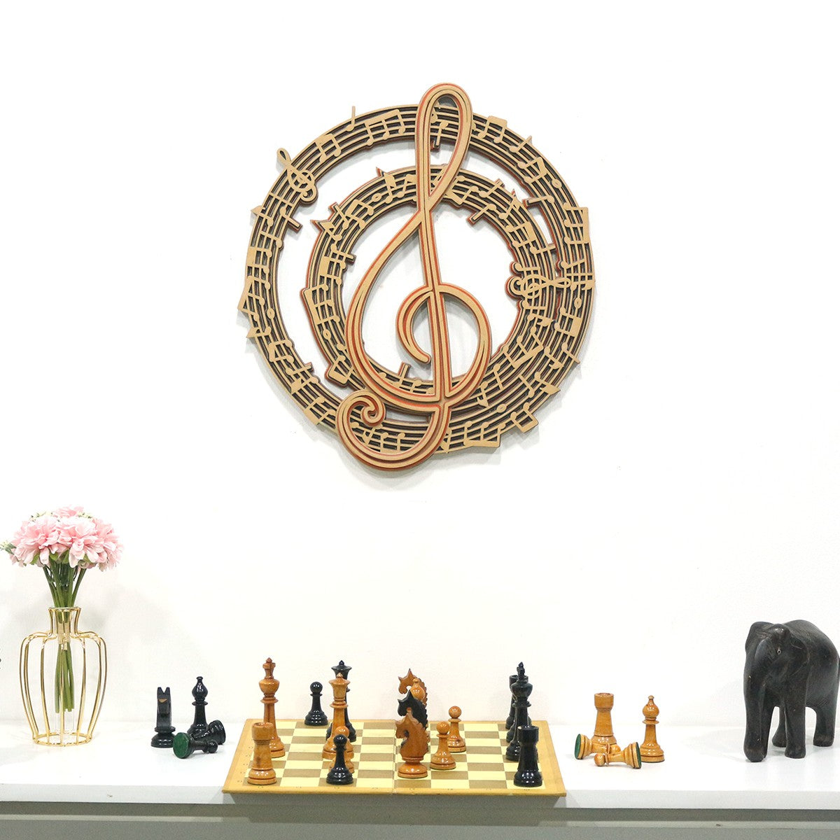 Svaras Mandala Wooden Art