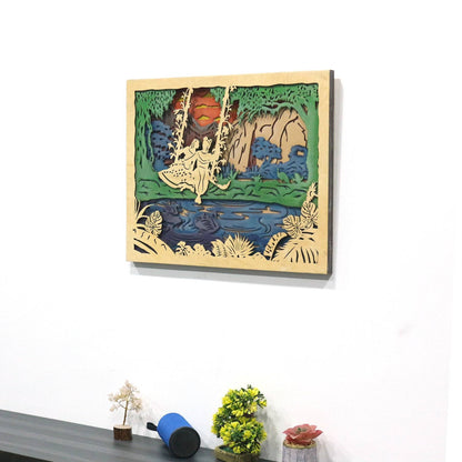 Mandir Wall Decor Art