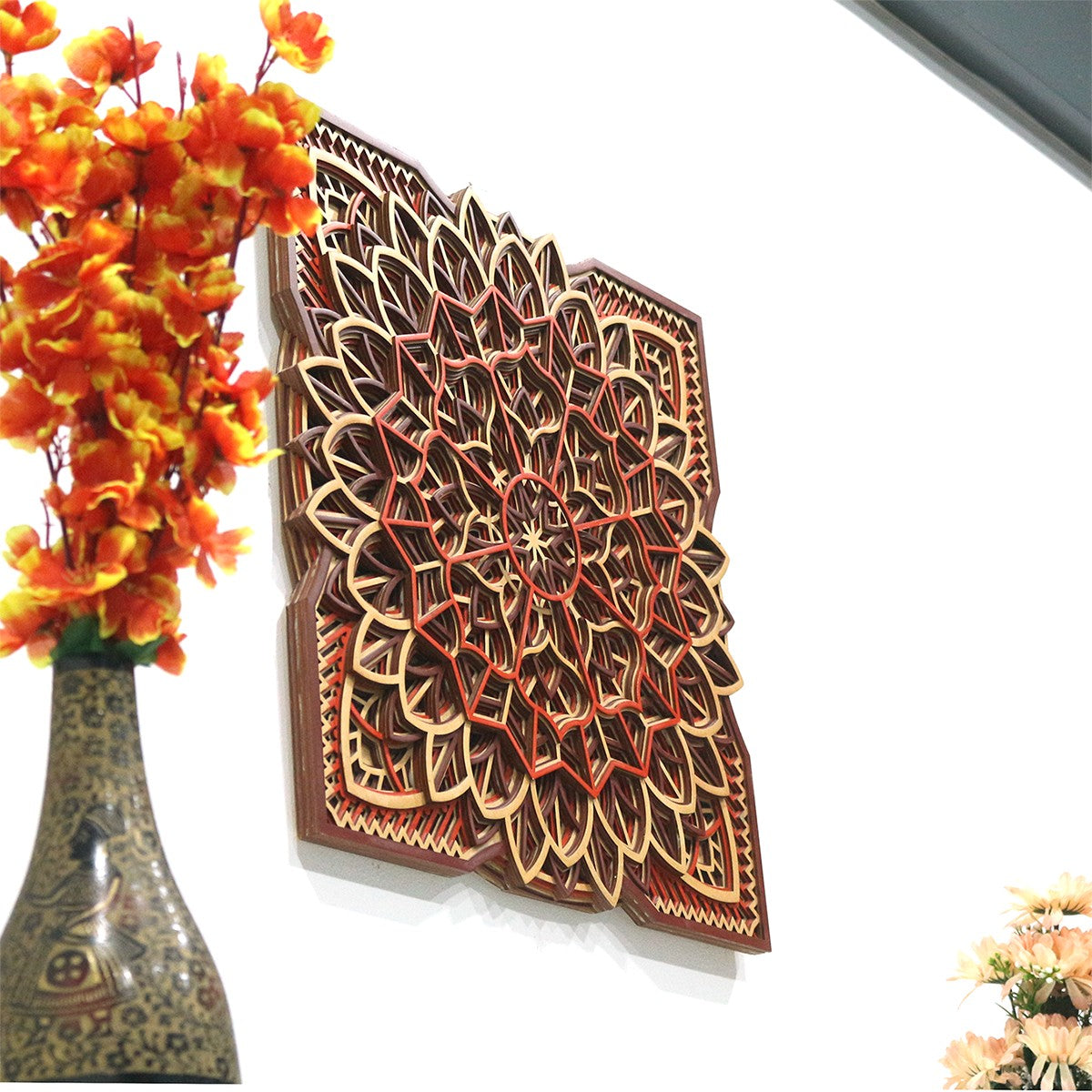 Wooden kinetic sculpture