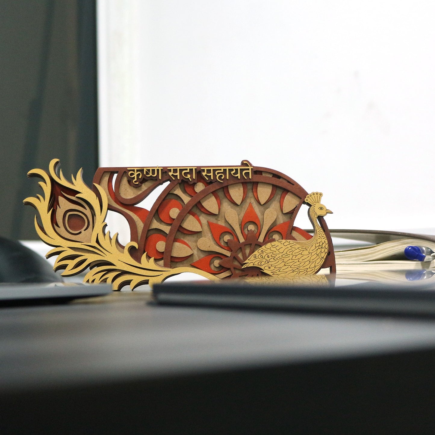 Peacock Wooden Art