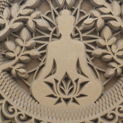 Miniature Bodhi Tree Buddha