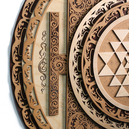 Floral Shri Yantra