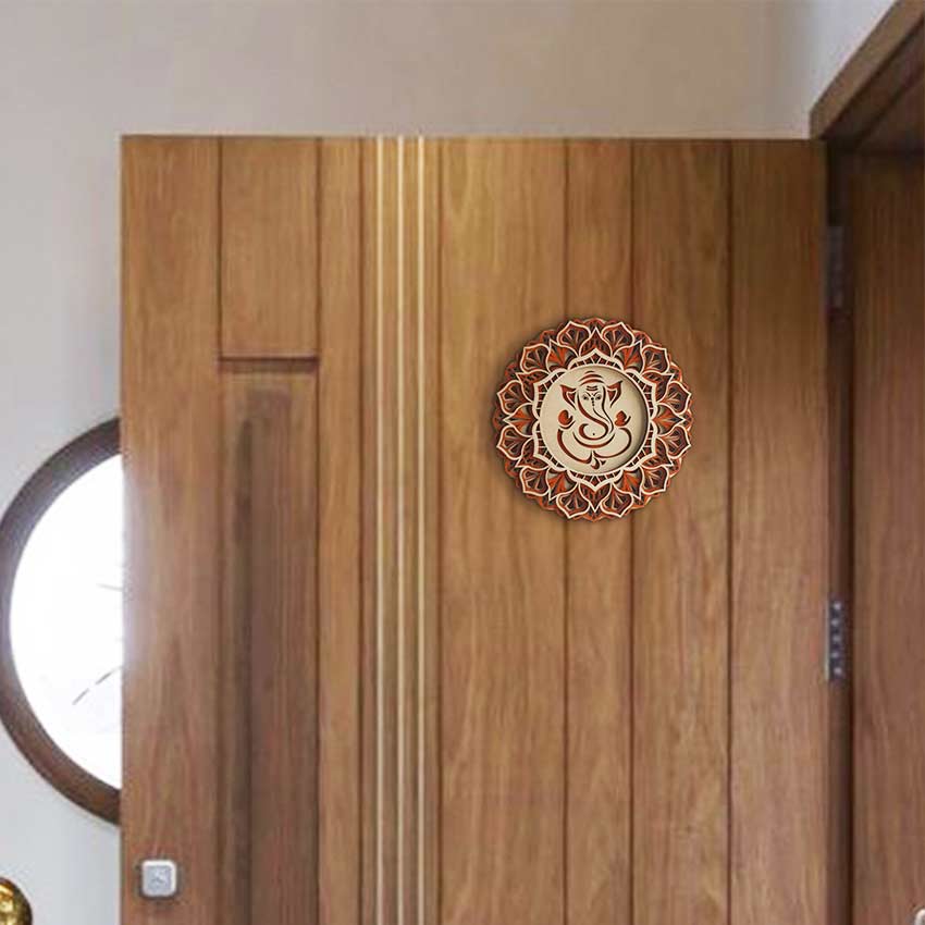 Wooden Ganesha