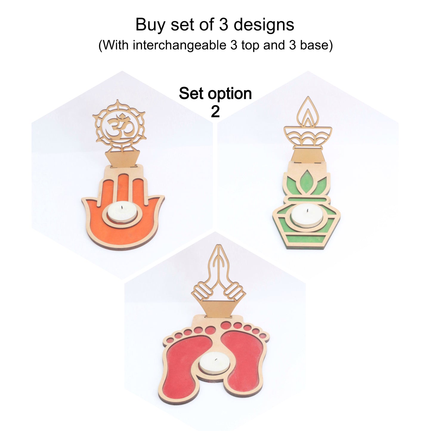 Tea Light Holder | Shadow Diya